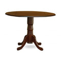 Round Kitchen Table with 9-in Drop-Leaves Z109