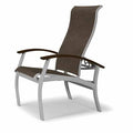Patio Dining Chair Textured Silver Mocha Kona Z720