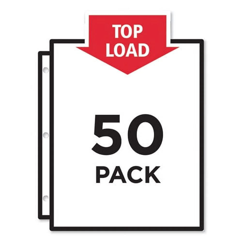 Clear Letter Sheet Protector, 50/box T176726