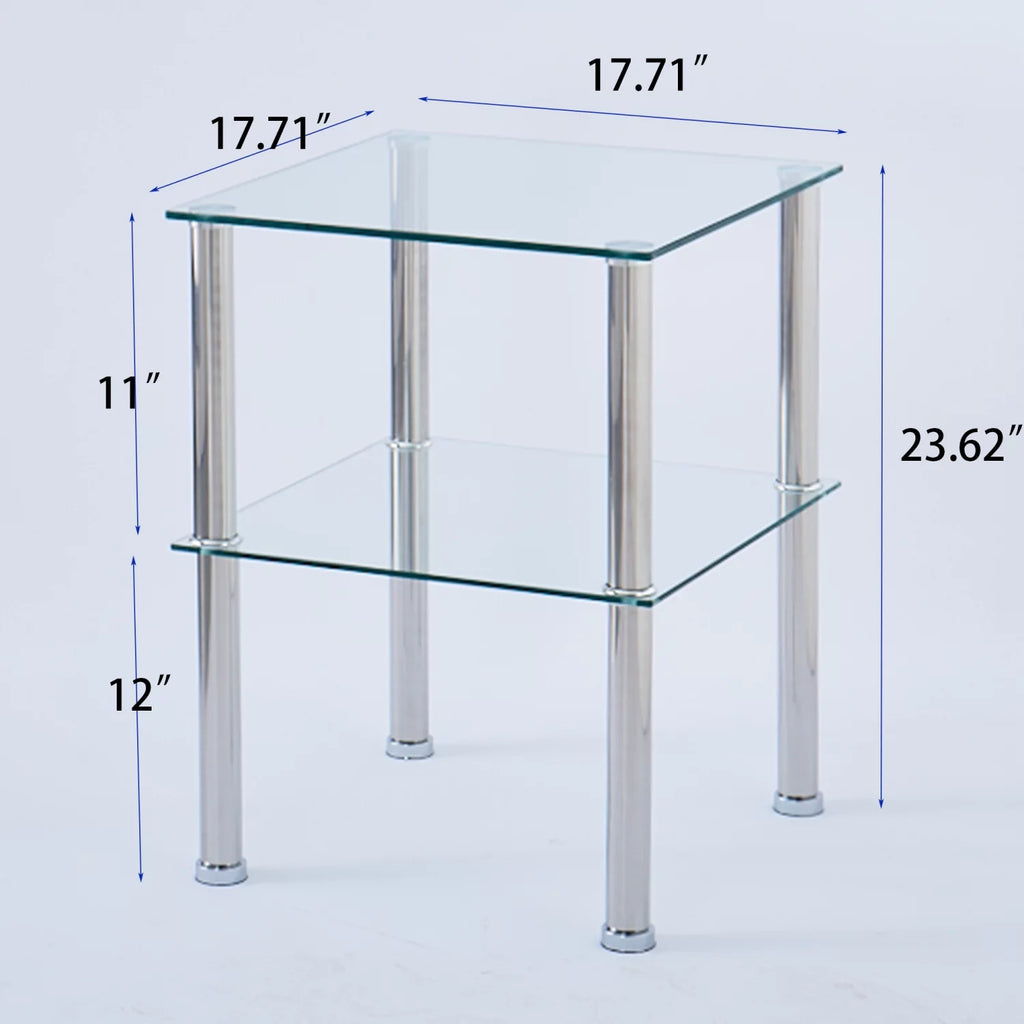 Glass End Table C851