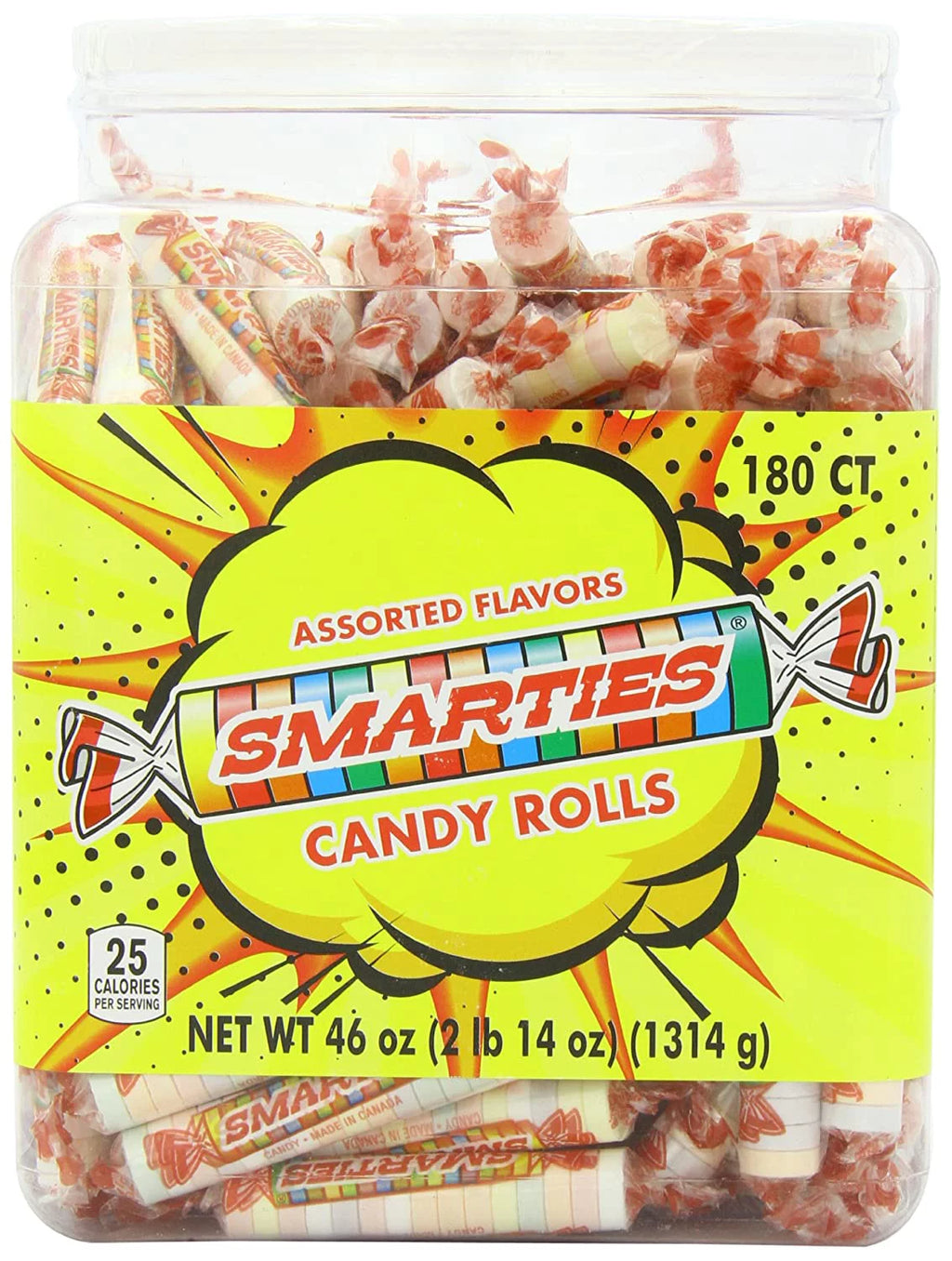 Smarties Candy Rolls 180 Count W71071