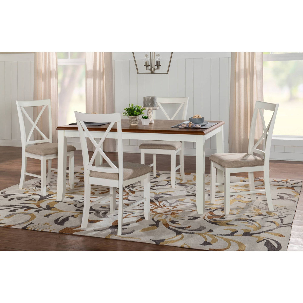 5pc Brown Dining Set H349343