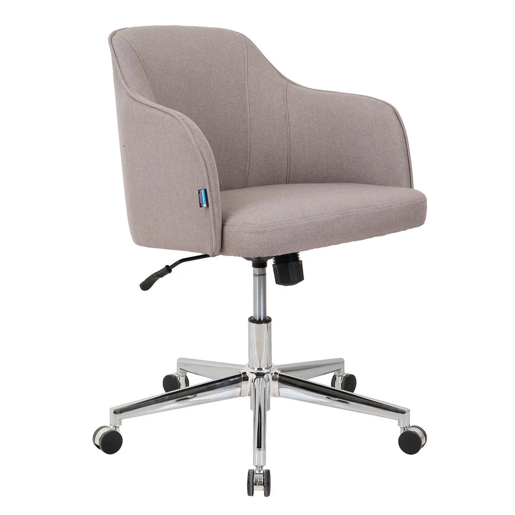 Tan Fabric Swivel Lounge Chair B31121
