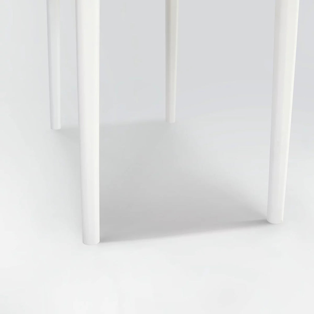 White Marble Top Console Table with Drawers M874