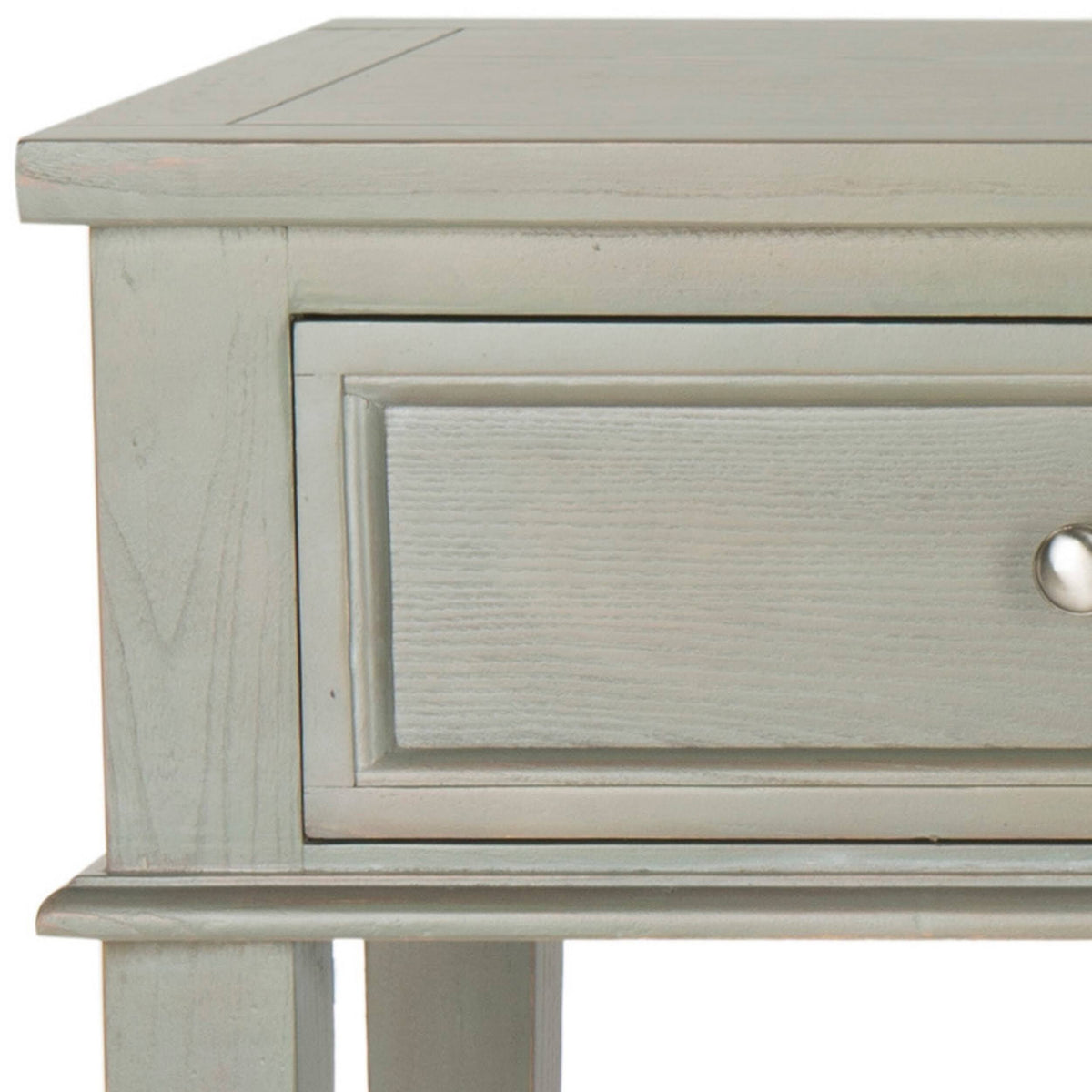 Ash Grey Console with Storage Drawers C943