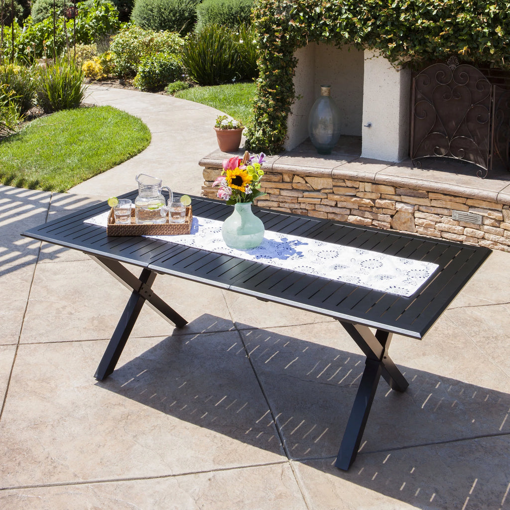Cast Aluminum Rectangular Dining Table I50227