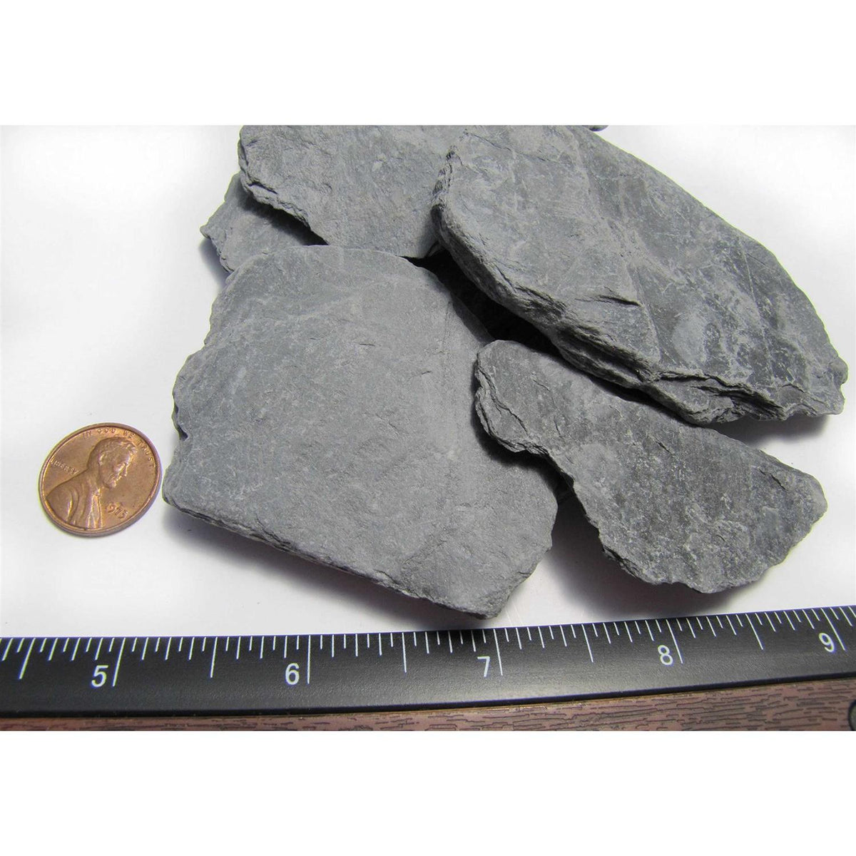 Natural Slate Stone 1 to 3 Inch Rocks Y93492