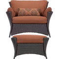 2-Piece Wicker and Steel Patio Set F768