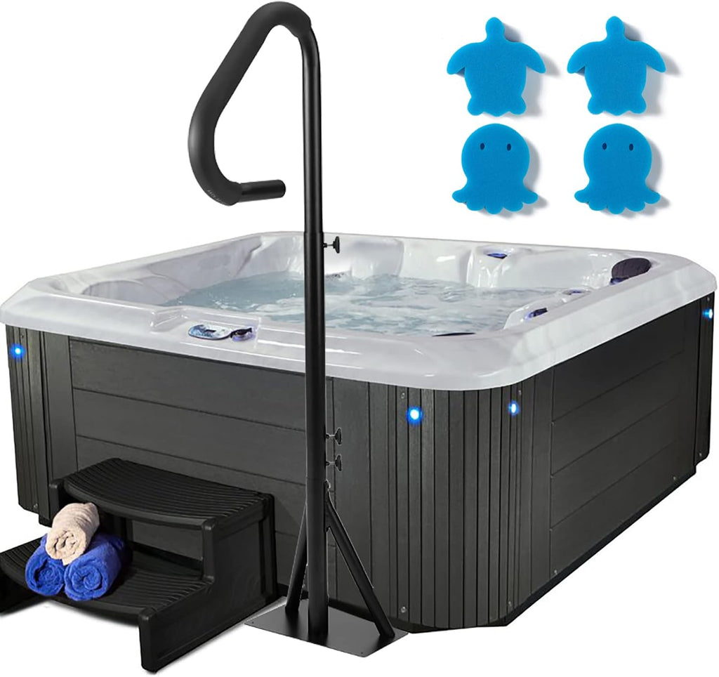 Hot Tub Handrail 63" Heavy Iron Spa Side Step A169327