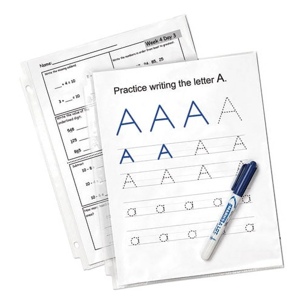 Clear Letter Sheet Protector, 50/box T176726