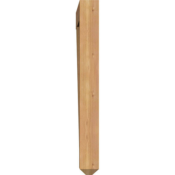 Traditional Craftsman Smooth Bracket, Western Red Cedar J4219