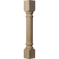 Cherry Fluted Cabinet Column Q646042
