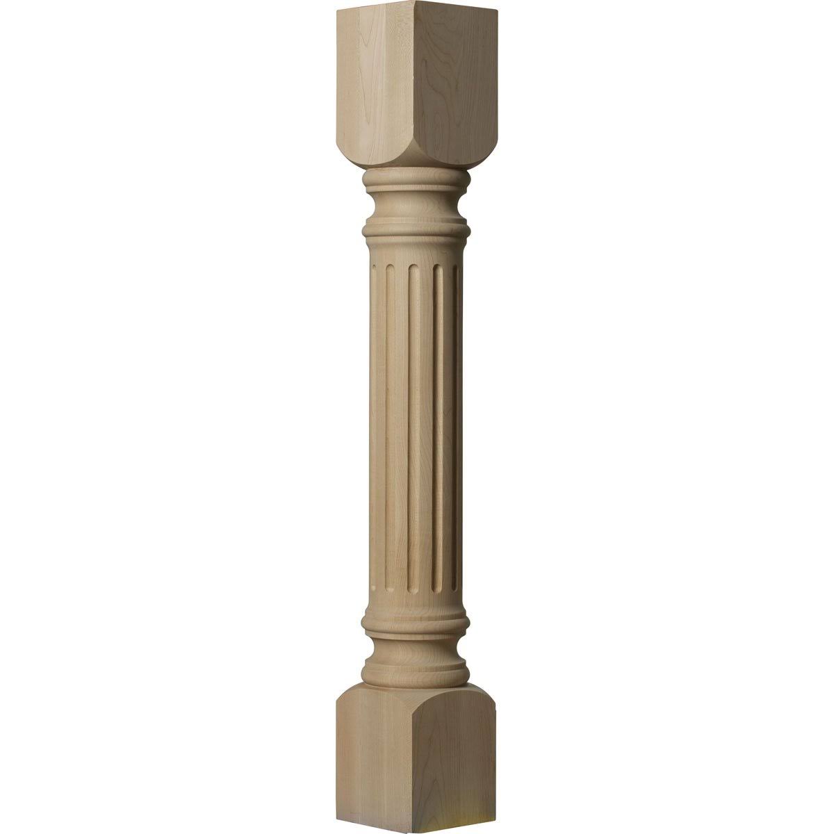 Cherry Fluted Cabinet Column Q646042