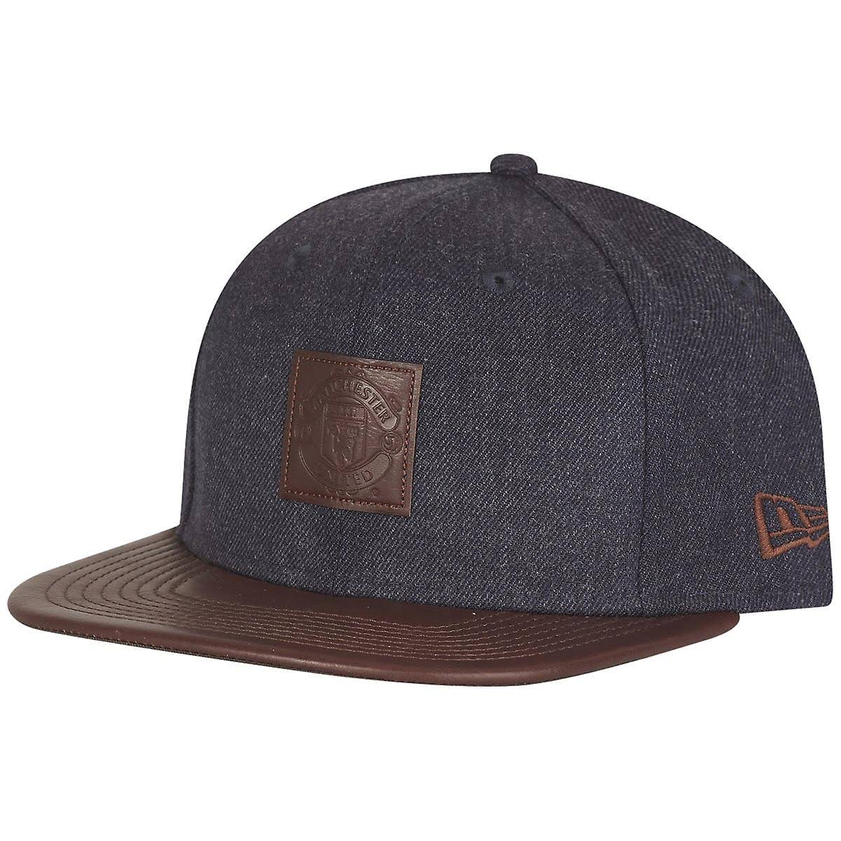 Heather Navy Snapback Cap K468