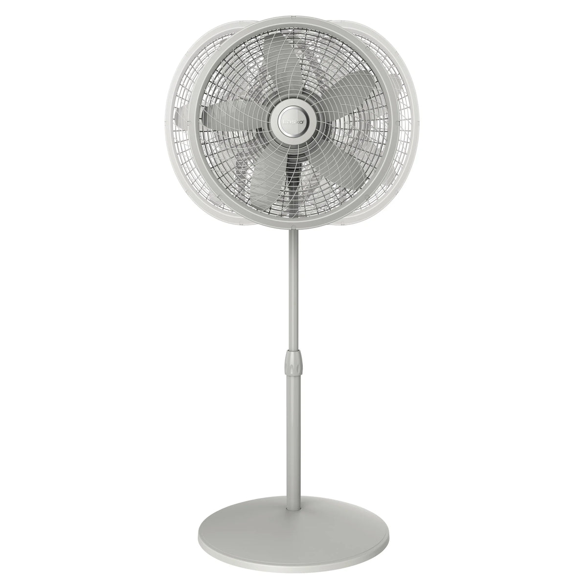 Adjustable Pedestal Fan, 3 Speeds, Gray X847499