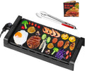 2-in-1 Nonstick Electric Indoor Grill & Griddle with Removable Cooking Plate K791729