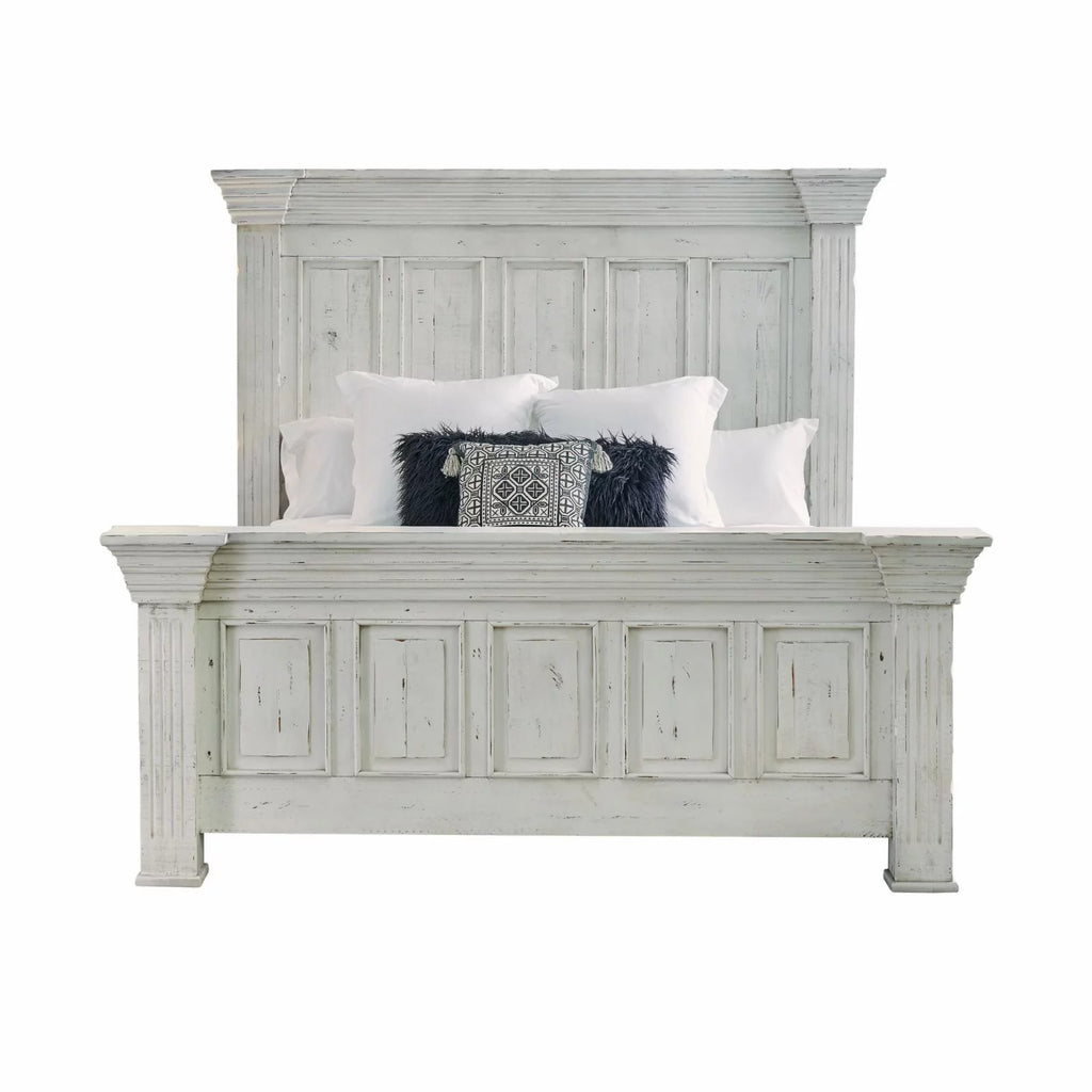 77"W Wood Queen Bed C5618