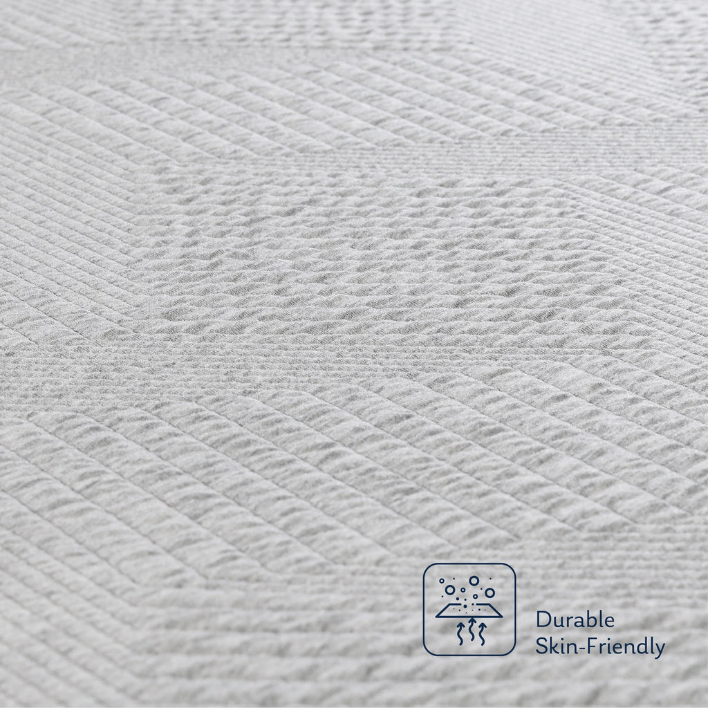 Grey 12 inch Queen Size Gel Memory Foam Mattress V77668