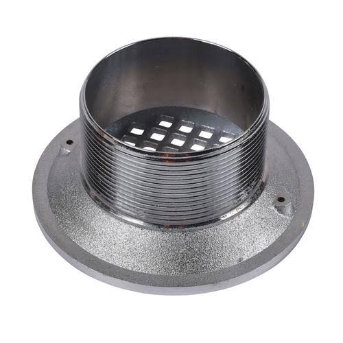 Cast Chrome Round Barrel with Strainer W71799