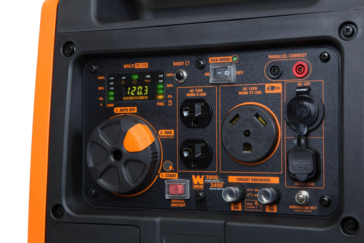 3800-Watt Portable Inverter Generator D909