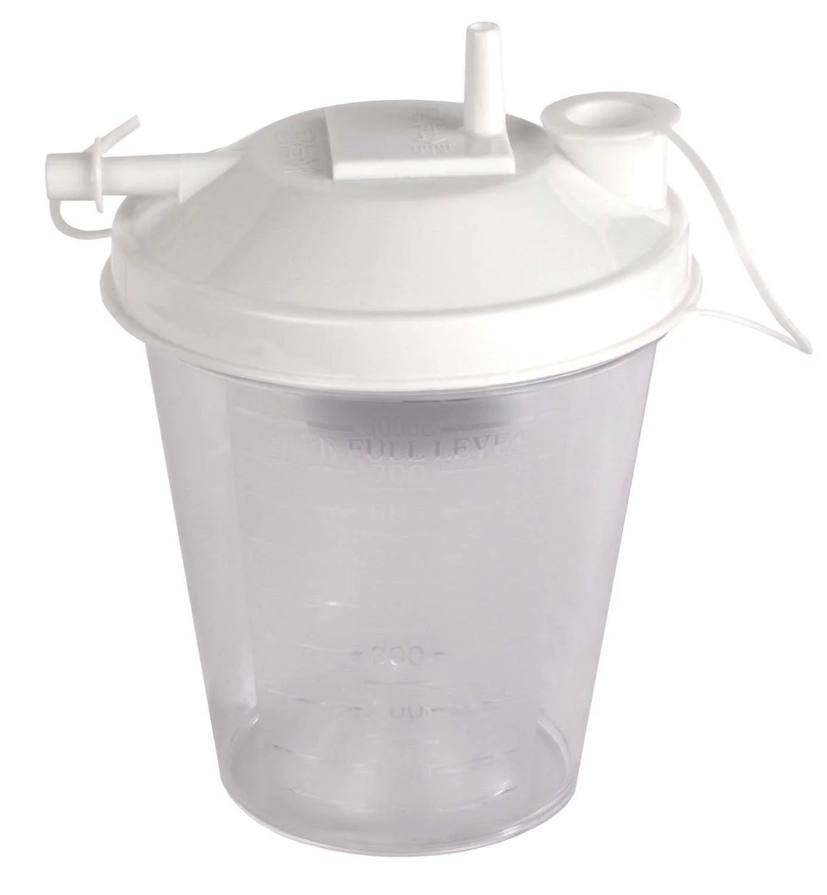 Suction Canister, 800 mL Snap-On Lid H3118