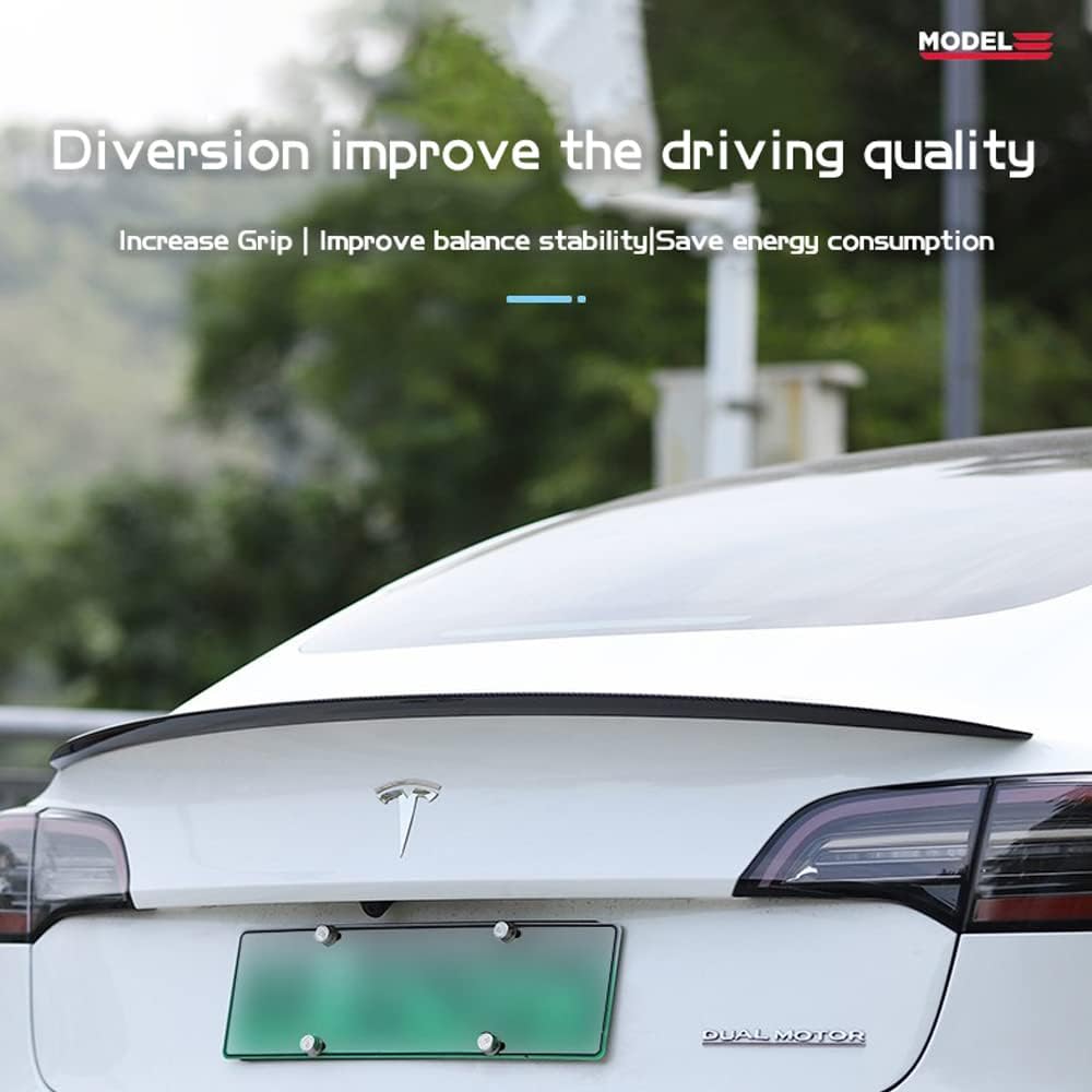 Real Carbon Fiber Rear Trunk Spoiler O974699