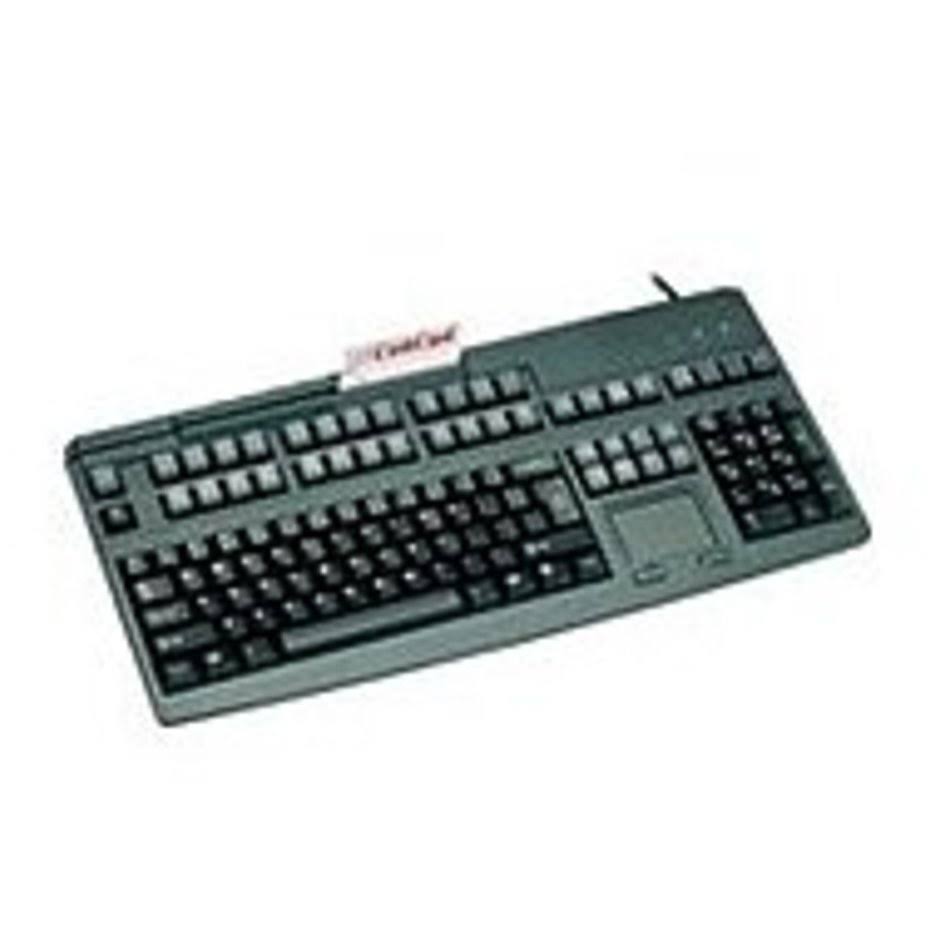 Black Keyboard with Track MSR Touchpad W2303