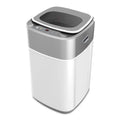 Grey Compact Top Loading Washing Machine with Stainless Steel Drum A3213