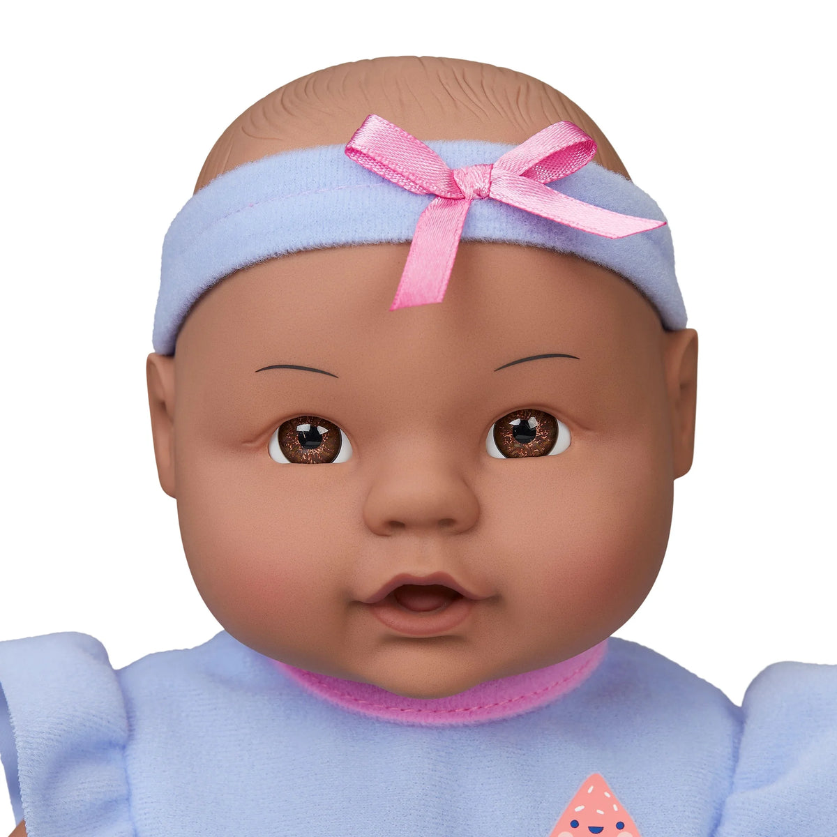 12.5 inch 16 Pieces Play Set, Dark Skin Tone, Brown Eyes Z41908