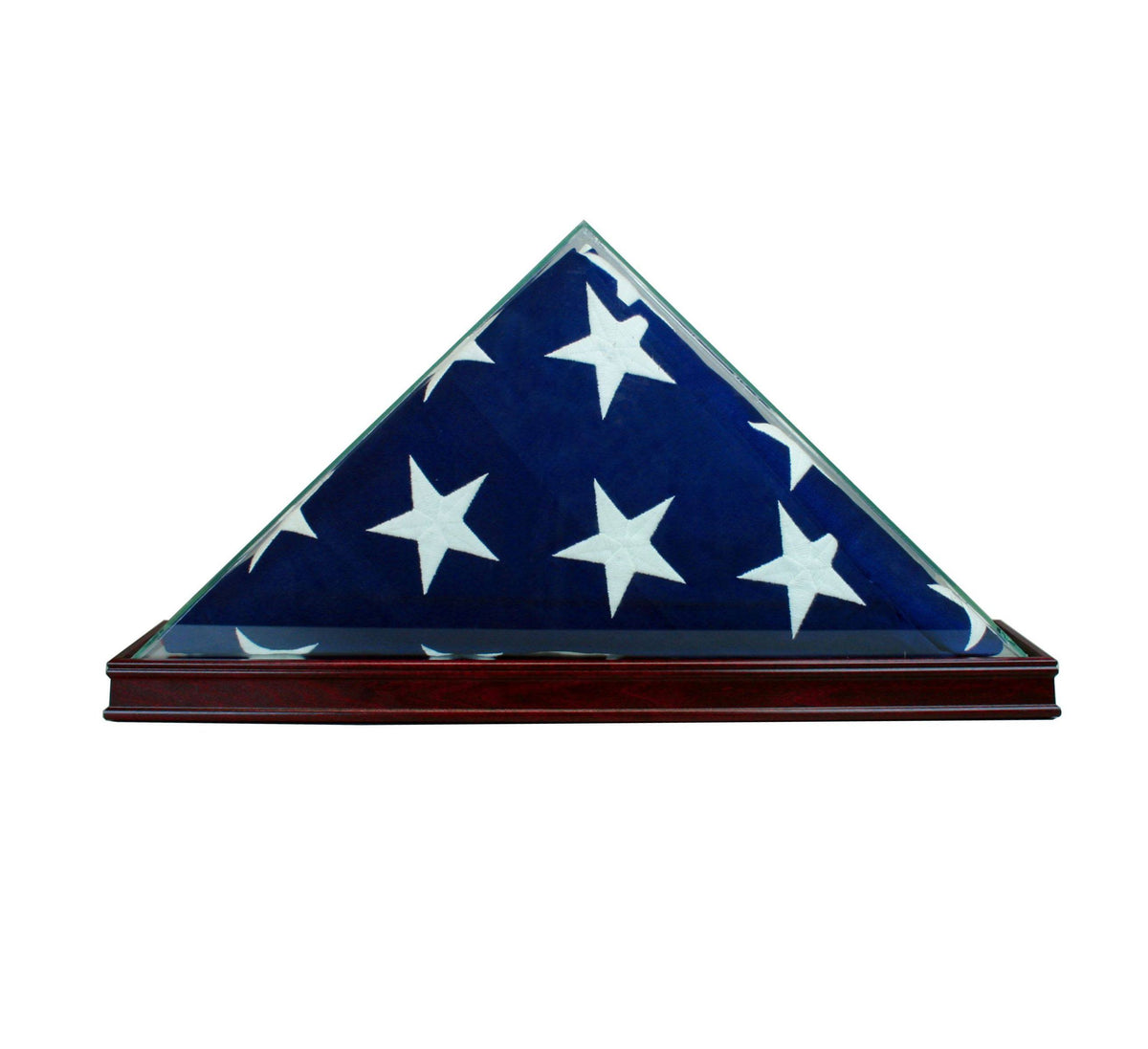 All Glass Flag Display Case G170875