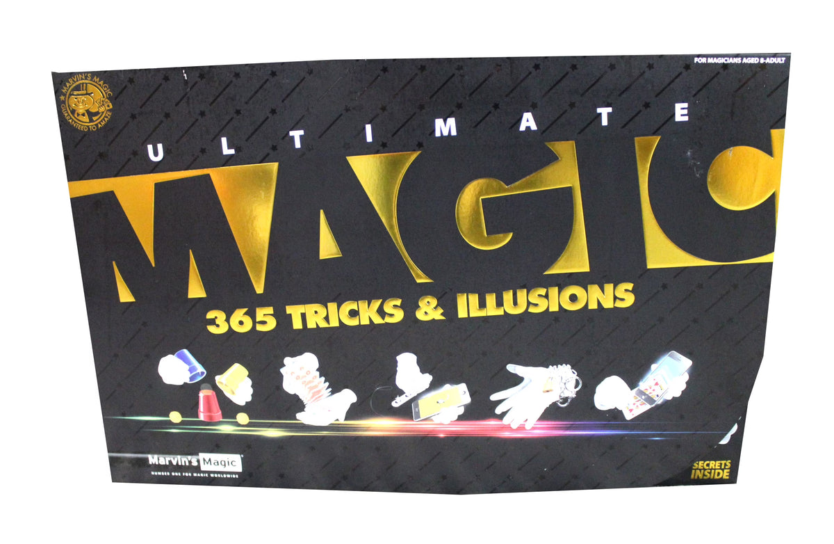 365 Ultimate Magic Tricks & Illusions for Kids, Age 6+ M944