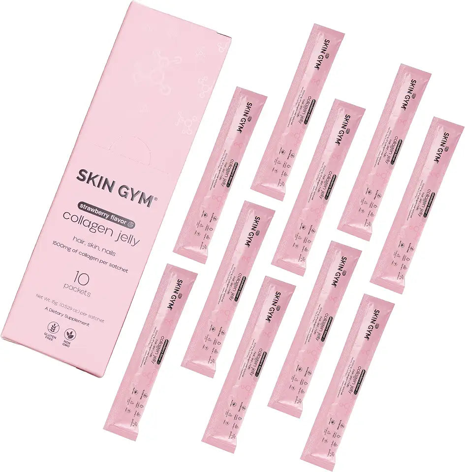 Marine Collagen Vitamin C & Hyaluronic Acid Strawberry Flavor 10 Pack G23203