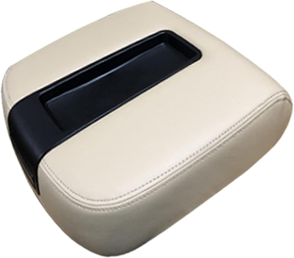 Black Center Console Armrest Lid with Steel Bracket N36599