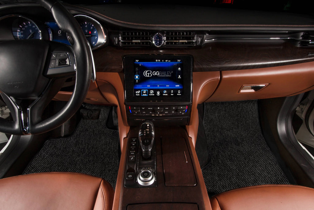 Charcoal Textile Car Mats E544
