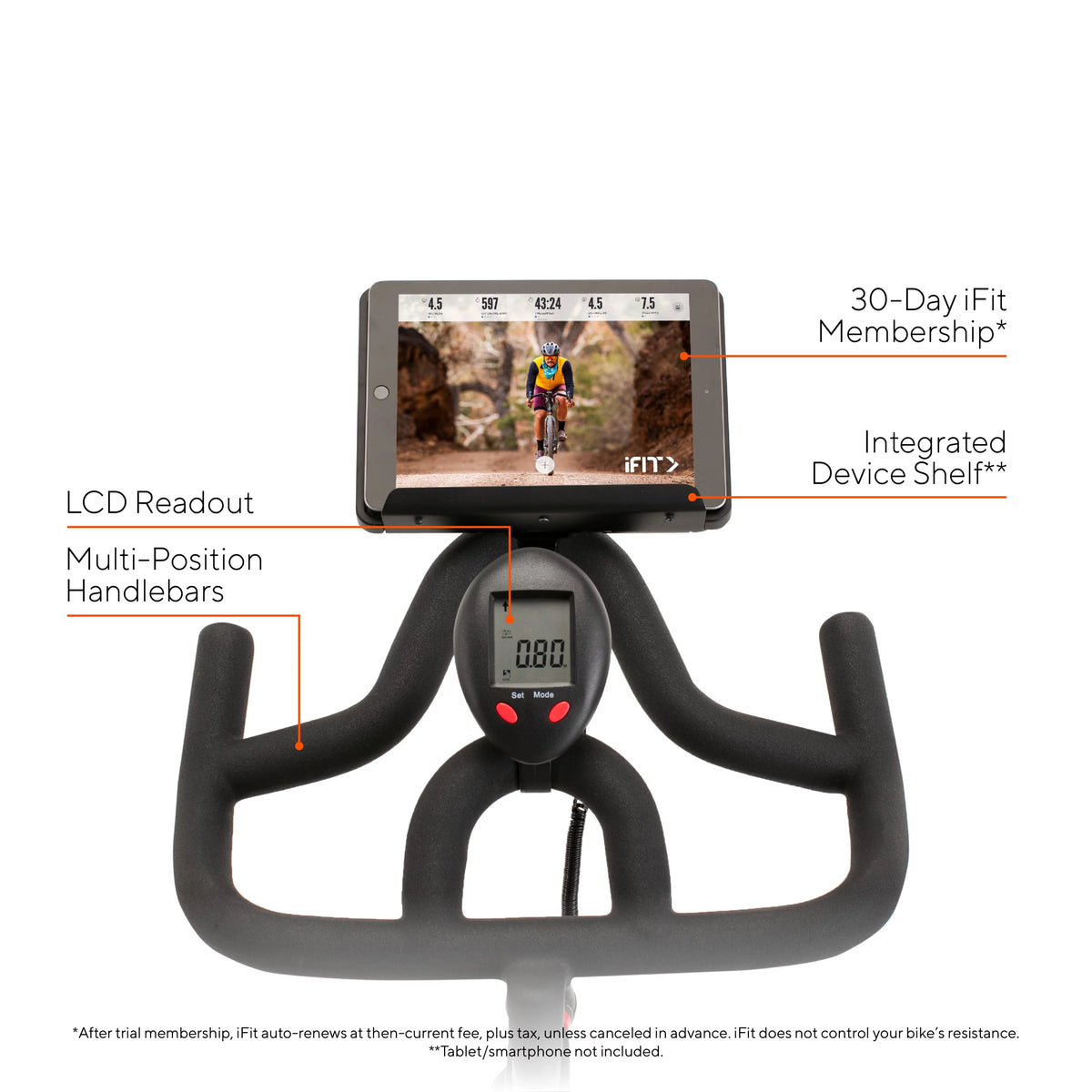 Indoor Cycle with Interchangeable Racing Seat A872