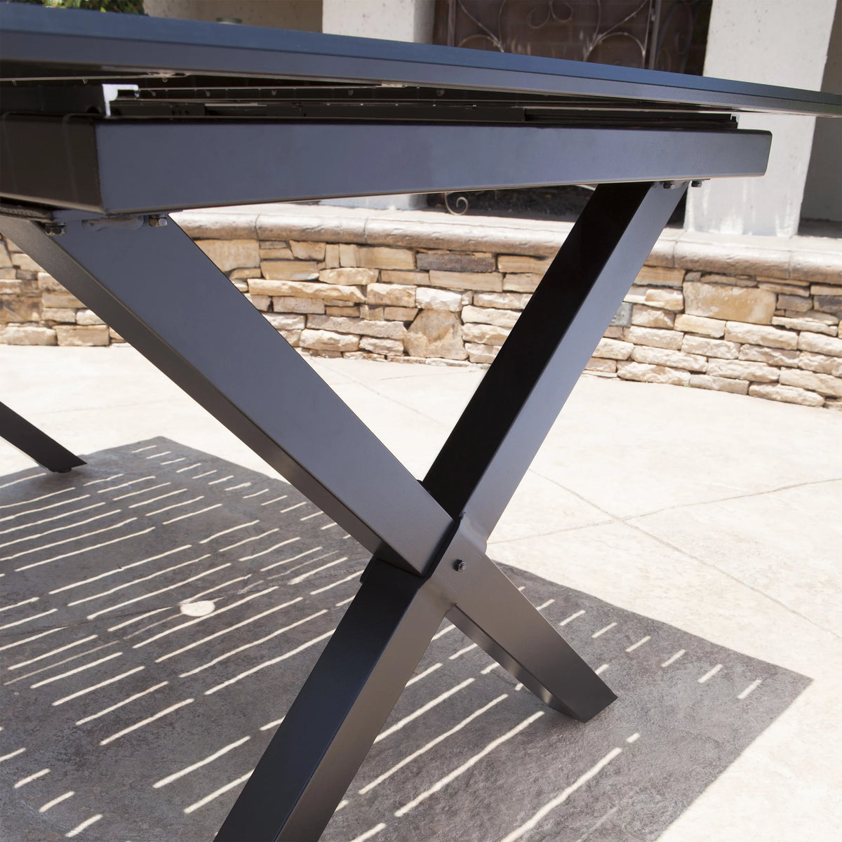 Cast Aluminum Rectangular Dining Table I50227