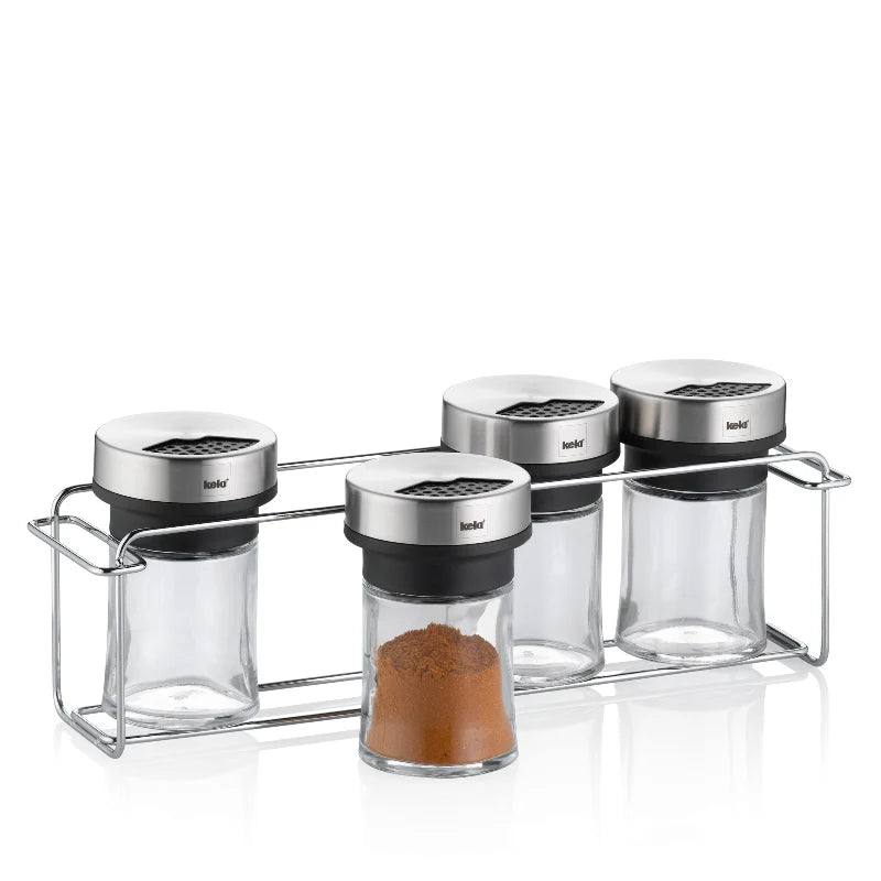 Spice Rack 5pcs Silver H171937