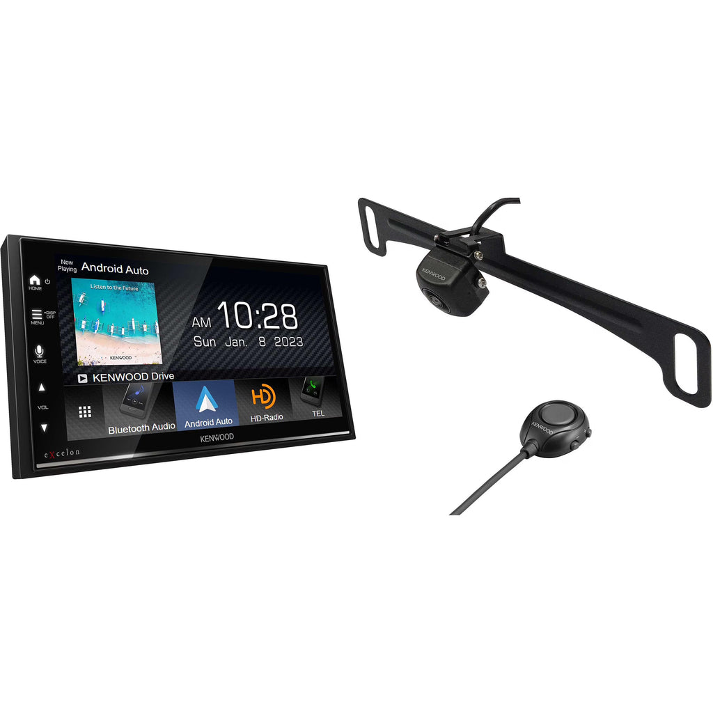 MultiMedia Receiver with Rear View Camera with License Plate Mounting S2671